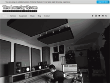 Tablet Screenshot of laundryroomrecording.com